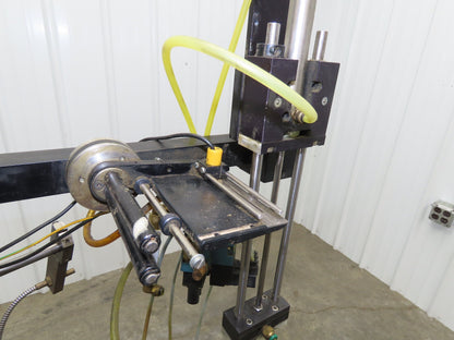 Guhl 3100 Collamat Label Applicator Adjustable Stand Air Blow 2.5" Wide Max