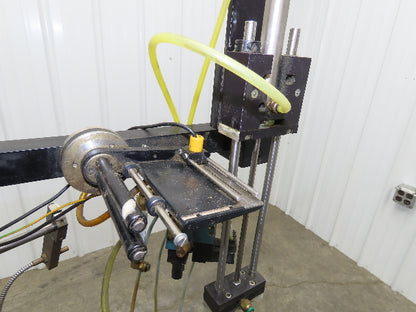 Guhl 3100 Collamat Label Applicator Adjustable Stand Air Blow 2.5" Wide Max
