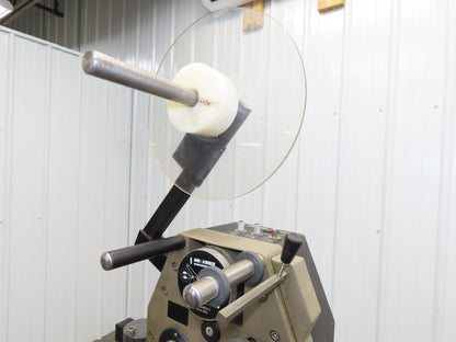 Guhl 3100 Collamat Label Applicator Adjustable Stand Air Blow 2.5" Wide Max