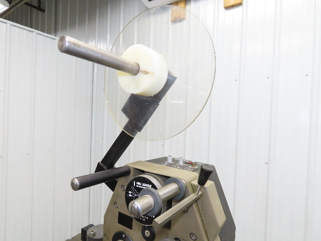 Guhl 3100 Collamat Label Applicator Adjustable Stand Air Blow 2.5" Wide Max
