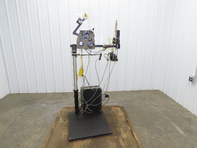 Guhl 3100 Collamat Label Applicator Adjustable Stand Air Blow 2.5" Wide Max