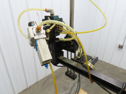 Guhl 3100 Collamat Label Applicator Adjustable Stand Air Blow 2.5" Wide Max