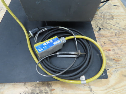 Guhl 3100 Collamat Label Applicator Adjustable Stand Air Blow 2.5" Wide Max