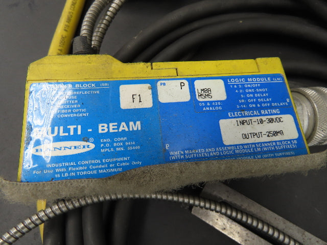Guhl 3100 Collamat Label Applicator Adjustable Stand Air Blow 2.5" Wide Max