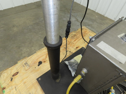 Guhl 3100 Collamat Label Applicator Adjustable Stand Air Blow 2.5" Wide Max