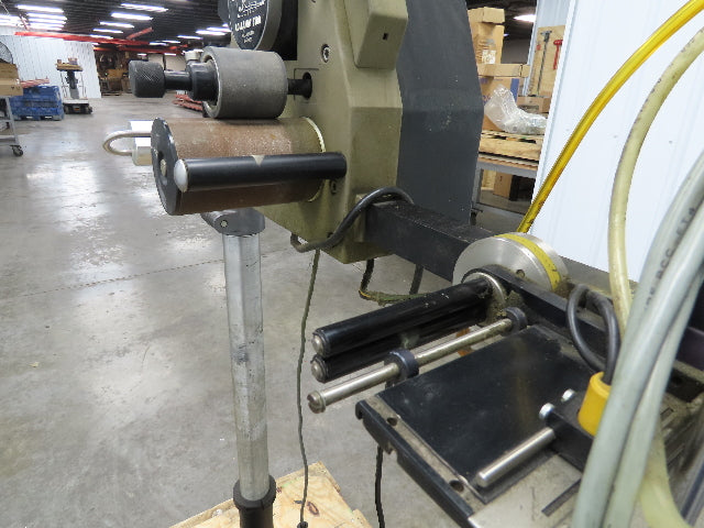 Guhl 3100 Collamat Label Applicator Adjustable Stand Air Blow 2.5" Wide Max