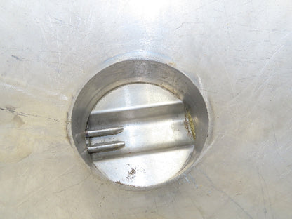K Tron Twin Screw Feeder Unit Load Cell 20 Gallon Aluminum Hopper