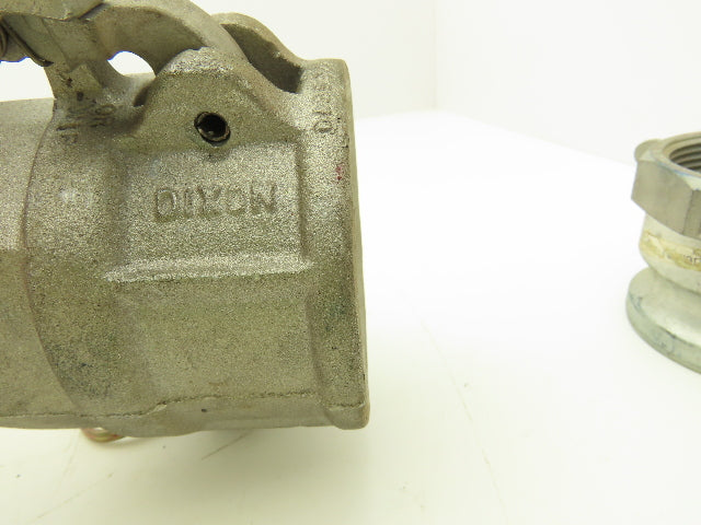 Dixon D-250 Camlock 2-1/2" Cam & Groove Coupler x Adapter Female NPT Lot of 2