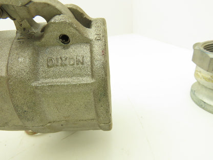 Dixon D-250 Camlock 2-1/2" Cam & Groove Coupler x Adapter Female NPT Lot of 2