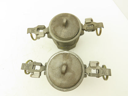 Dixon D-250 Camlock 2-1/2" Cam & Groove Coupler Female NPT w/Dust Cap Lot of 2