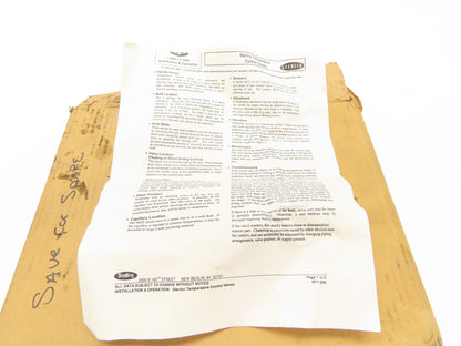 Sterling R-150-F Temperature Regulating Valve 55-95°F 1/2"