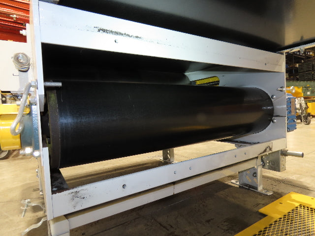 Hytrol BPC 37"x 78' Slider Bed Conveyor Parcel Belt 3Hp 480V Center Drive 155fpm