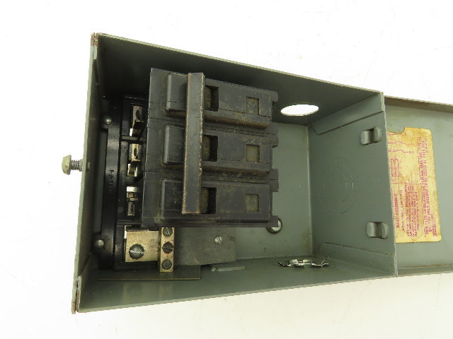 GE DFPTQL4 3-Pole Circuit Breaker Flex-a-Plug 240VAC 3P4W 50A Max