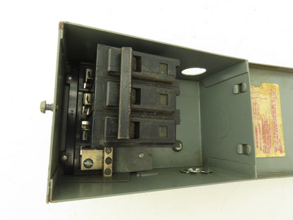 GE DFPTQL4 3-Pole Circuit Breaker Flex-a-Plug 240VAC 3P4W 50A Max