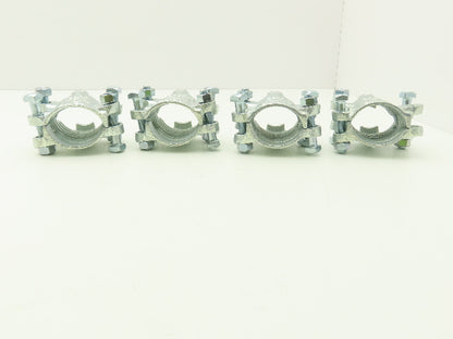 Dixon Boss BU24 1-1/2" Hose Clamp 4-Bolt 2 Grip Fingers  Lot of 4