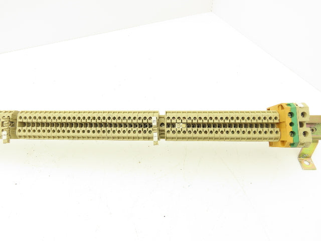 Weidmuller SAK 2.5mm² 750V Terminal DIN Rail 46.5" Lot of 172