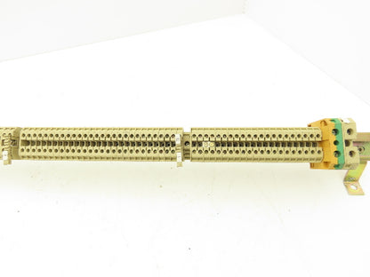 Weidmuller SAK 2.5mm² 750V Terminal DIN Rail 46.5" Lot of 172