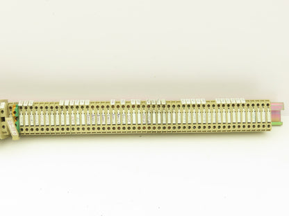 Weidmuller SAK 4mm² Terminal Fuse DIN Rail 43.125" Lot of 149