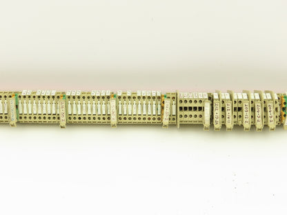Weidmuller SAK 4mm² Terminal Fuse DIN Rail 43.125" Lot of 149
