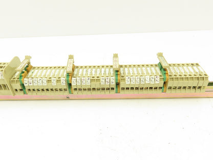 Weidmuller SAK 4mm² Terminal Fuse DIN Rail 43.125" Lot of 149