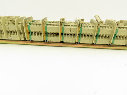Weidmuller SAK 4mm² 36A Terminal Fuse DIN Rail 40" Lot of 136