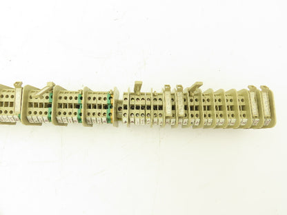Weidmuller SAK 4mm² 36A Terminal Fuse DIN Rail 40" Lot of 136
