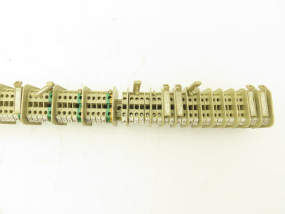 Weidmuller SAK 4mm² 36A Terminal Fuse DIN Rail 40" Lot of 136