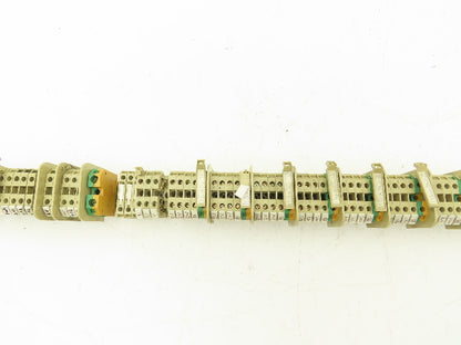Weidmuller SAK 4mm² 36A Terminal Fuse DIN Rail 40" Lot of 136