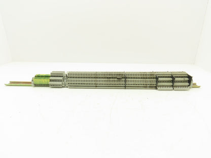 3, 4, 6-Wire Terminal DIN Rail 30" Lot of 91