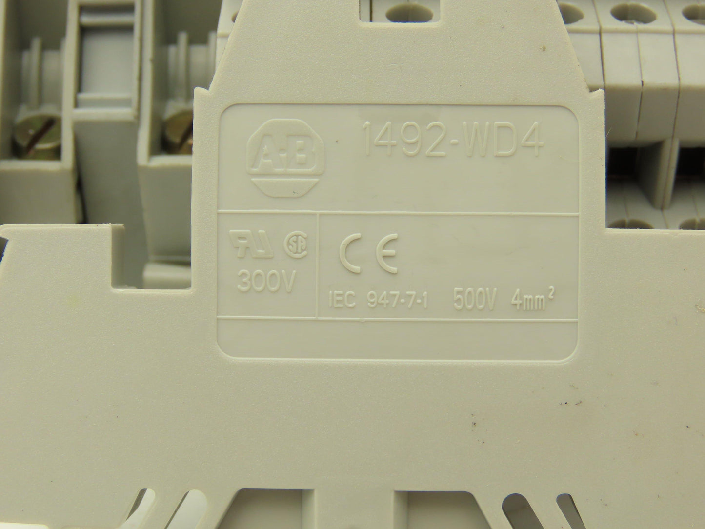 3, 4, 6-Wire Terminal DIN Rail 30" Lot of 91