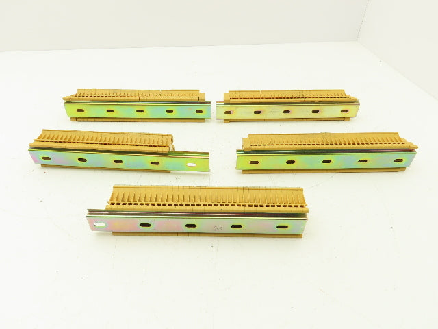 1492-U Orange Terminal 4mm² 28-12AWG 25A DIN Rail Lot of 167