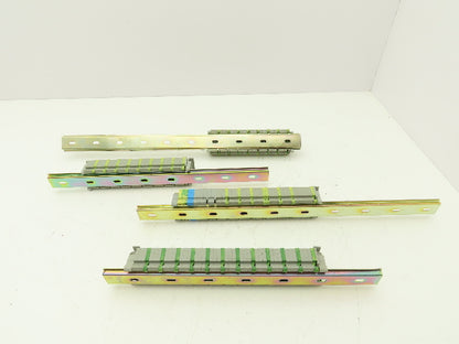 Wago 280 3-Wire 20A Terminal 600V 2.5mm² 28-12AWG DIN Rails Lot of 159