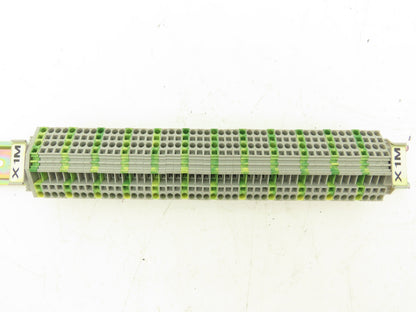 Wago 280 3-Wire 20A Terminal 600V 2.5mm² 28-12AWG DIN Rails Lot of 159