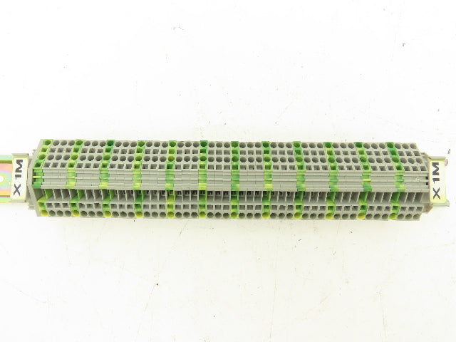 Wago 280 3-Wire 20A Terminal 600V 2.5mm² 28-12AWG DIN Rails Lot of 159