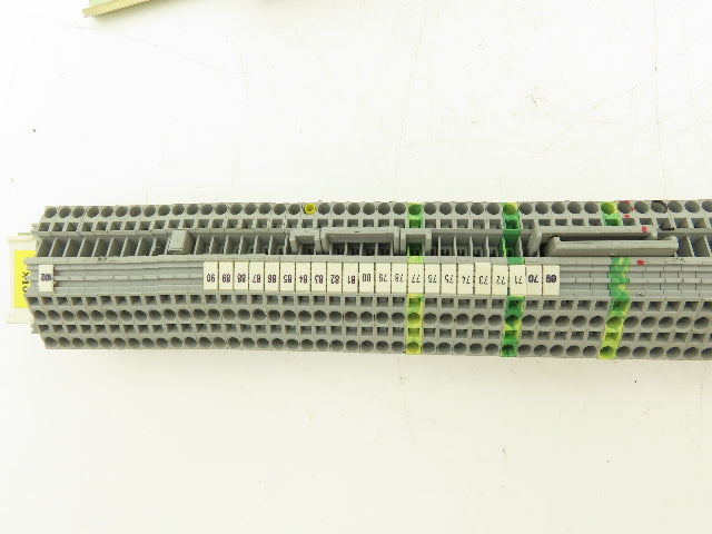 Wago 280 3-Wire 20A Terminal 600V 2.5mm² 28-12AWG DIN Rails Lot of 172