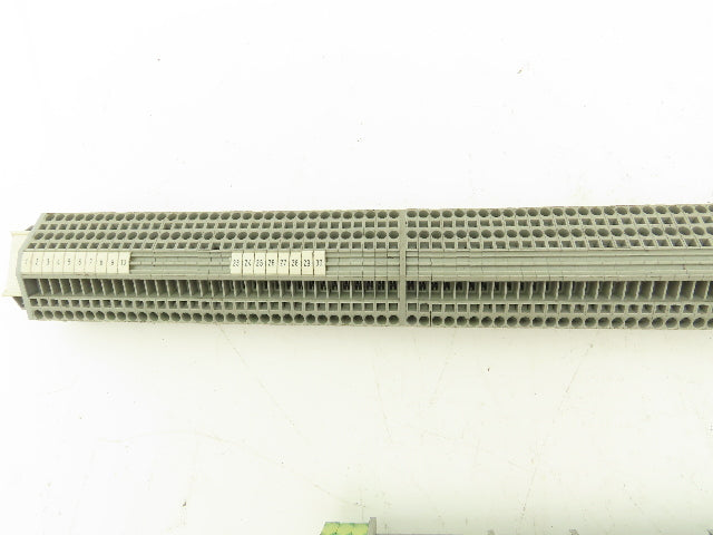 Wago 280 3-Wire 20A Terminal 600V 2.5mm² 28-12AWG DIN Rails Lot of 215