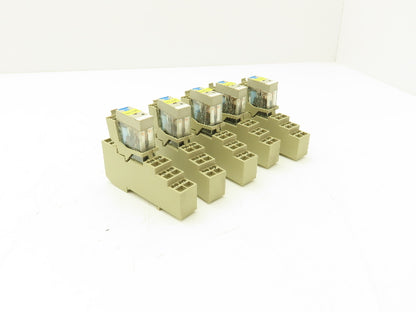 Omron G2R-2-SND1 Relay With Base 250VAC 30VDC 5A Lot of 5