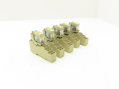 Omron G2R-2-SND1 Relay With Base 250VAC 30VDC 5A Lot of 5