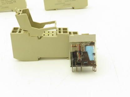 Omron G2R-2-SND1 Relay With Base 250VAC 30VDC 5A Lot of 5