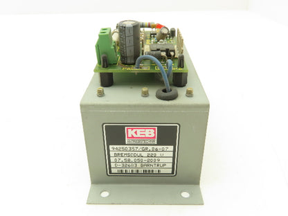 KEB Bremsodul Braking Resistor Module 39O 220V Circuit Board