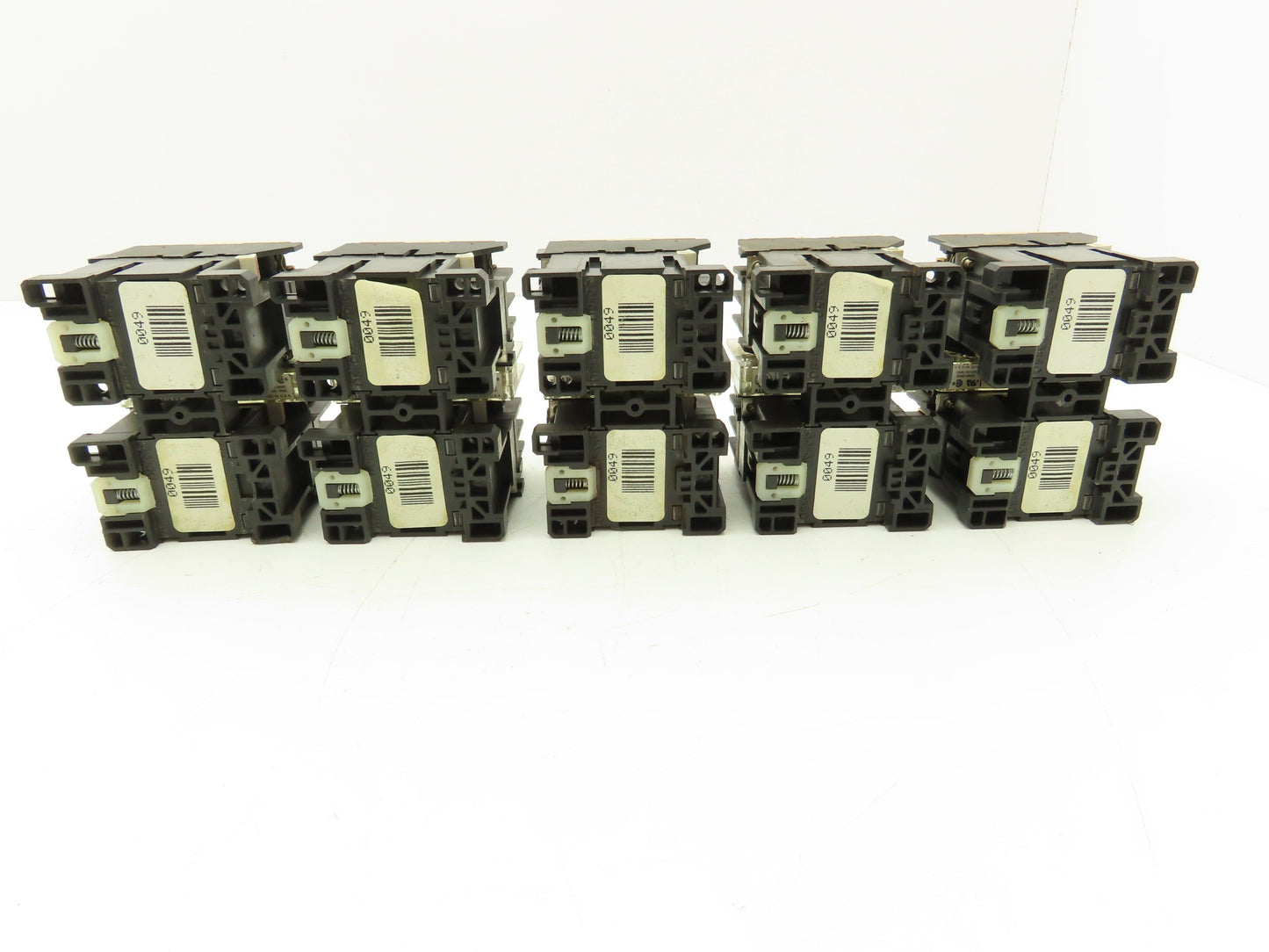 Allen Bradley Motor Starter Reversing Contactor 575V 7.5HP 40A 3 PH Set Lot of 5
