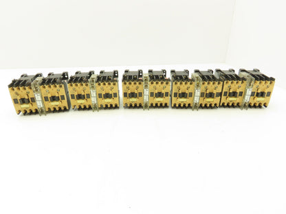 Allen Bradley Motor Starter Reversing Contactor 575V 7.5HP 40A 3 PH Set Lot of 5