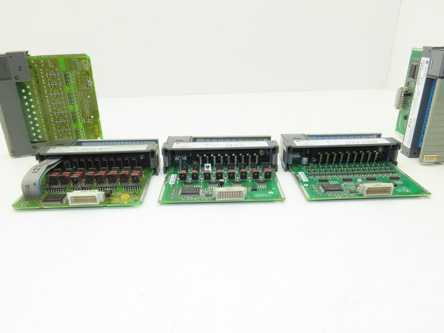 Allen Bradley 1746-OB16 SLC 500 Output Module Series C, D Broken Door Lot of 8