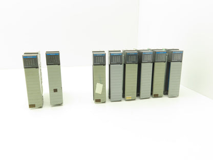 Allen Bradley 1746-OB16 SLC 500 Output Module Series C, D Broken Door Lot of 8