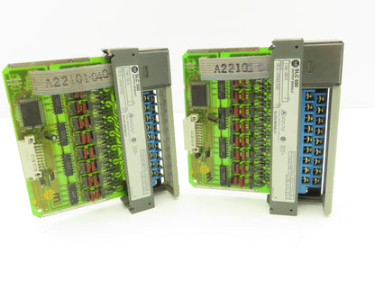Allen Bradley 1746-OB16 SLC 500 Output Module Series C, D Broken Door Lot of 8
