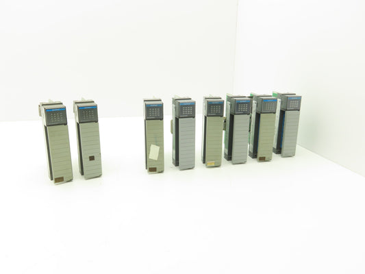 Allen Bradley 1746-OB16 SLC 500 Output Module Series C, D Broken Door Lot of 8