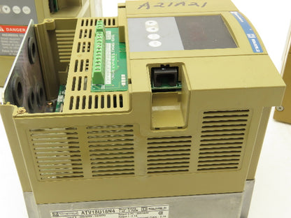 Square D Telemecanique ATV18U18N4 Variable AC Drive VFD 1Hp 460V 3PH Lot of 4