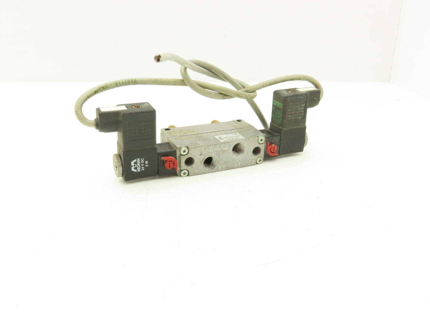 Rexroth Mecman Double Solenoid Valve 5/2 10 Bar 24V 5W