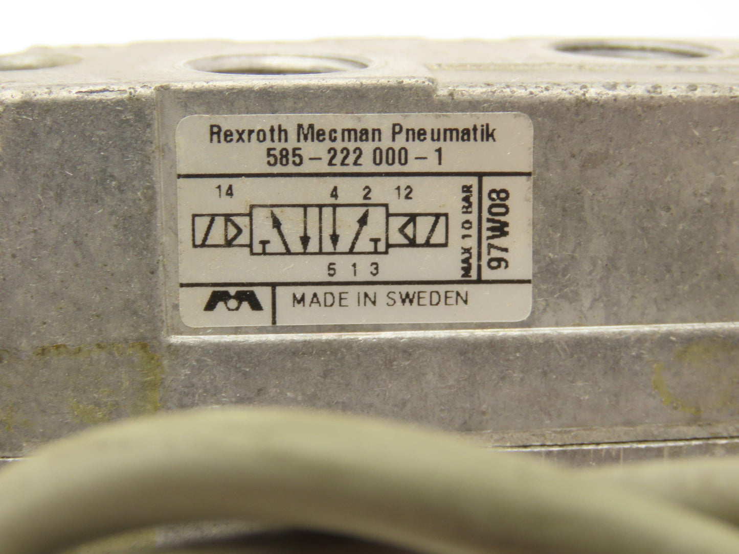 Rexroth Mecman Double Solenoid Valve 5/2 10 Bar 24V 5W