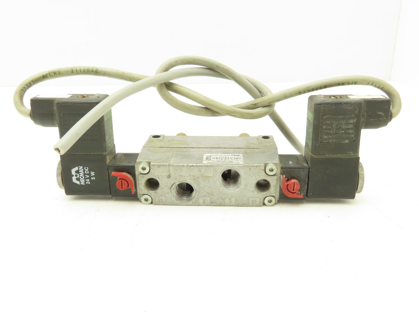 Rexroth Mecman Double Solenoid Valve 5/2 10 Bar 24V 5W